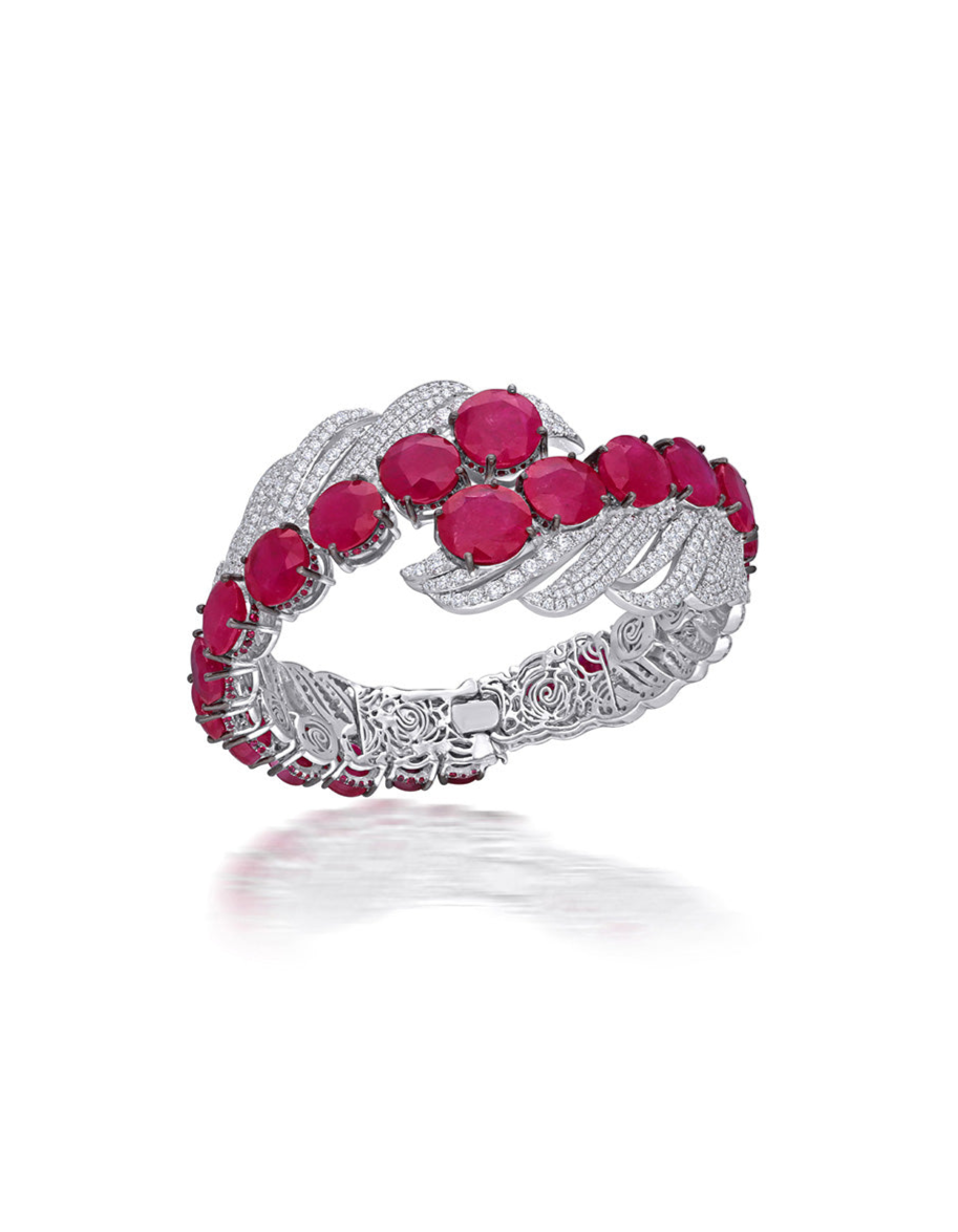 Celestial Ruby Cuff