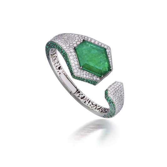 Emerald Wrap Cuff