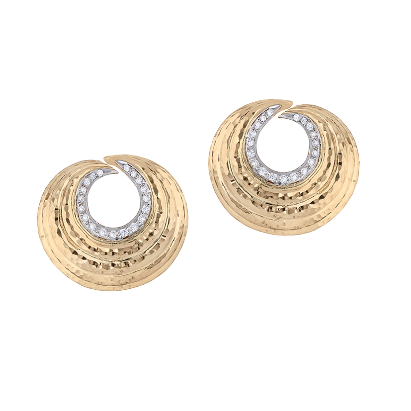 Helios Spiral Earrings