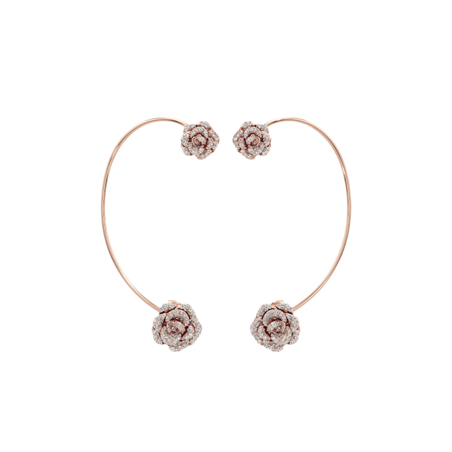 La Vie En Rose Ear Cuff