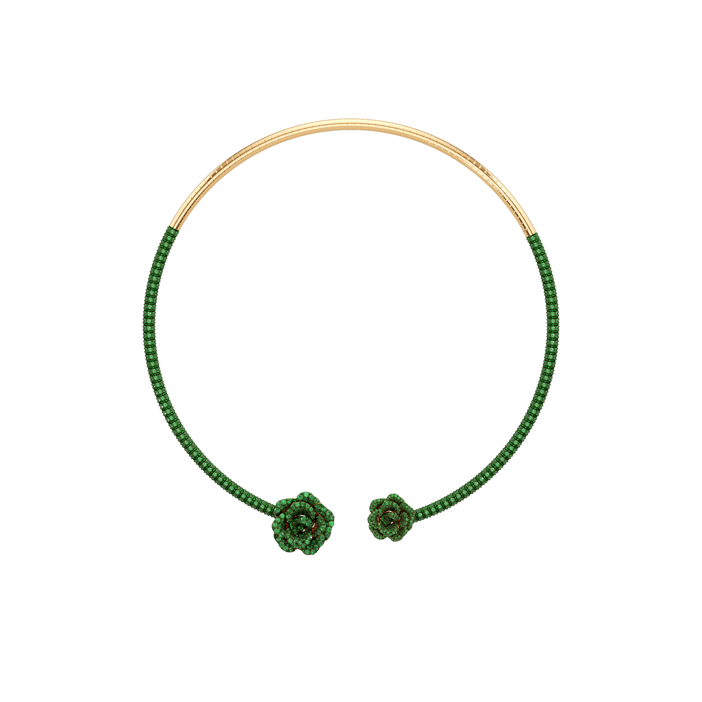 La Vie en Rose Tsavorite Necklace