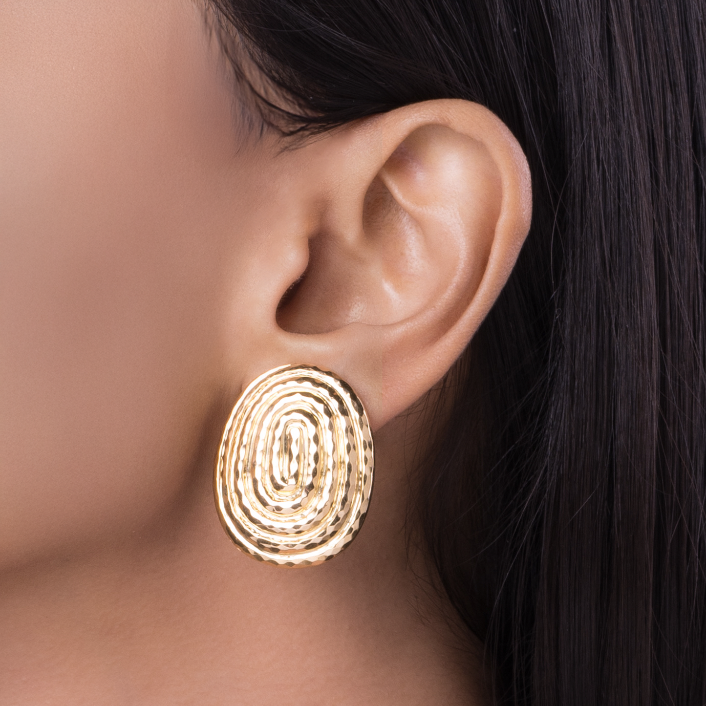 Helios Textured Earrings