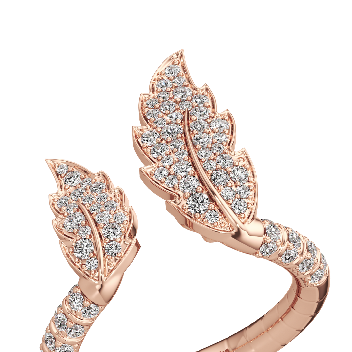 Florere Open-Front Ring